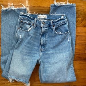 Abercrombie & Fitch |The ‘90s Straight | Ultra High Rise| 25 | 0 | Short
